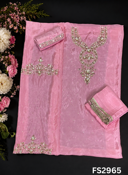 FS2965 | Silk Suit | Wedding | Party Wear | Ring Ceremony | Festival Suit | Allover suit
