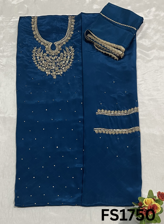 FS1750  | Silk Suit | Wedding | Party Wear | Ring Ceremony | Festival Suit | Allover suit