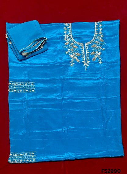FS2990 |Silk Suit | Wedding | Party Wear | Ring Ceremony | Festival Suit | Allover suit