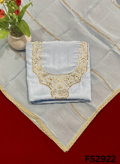 FS2922 | Silk Suit | Wedding | Party Wear | Ring Ceremony | Festival Suit | Allover suit