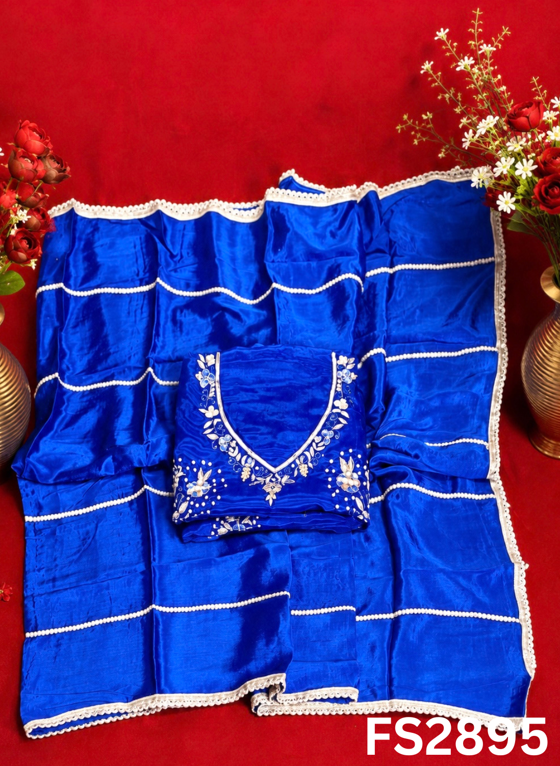 FS2895 | Silk Suit | Wedding | Party Wear | Ring Ceremony | Festival Suit | Allover suit