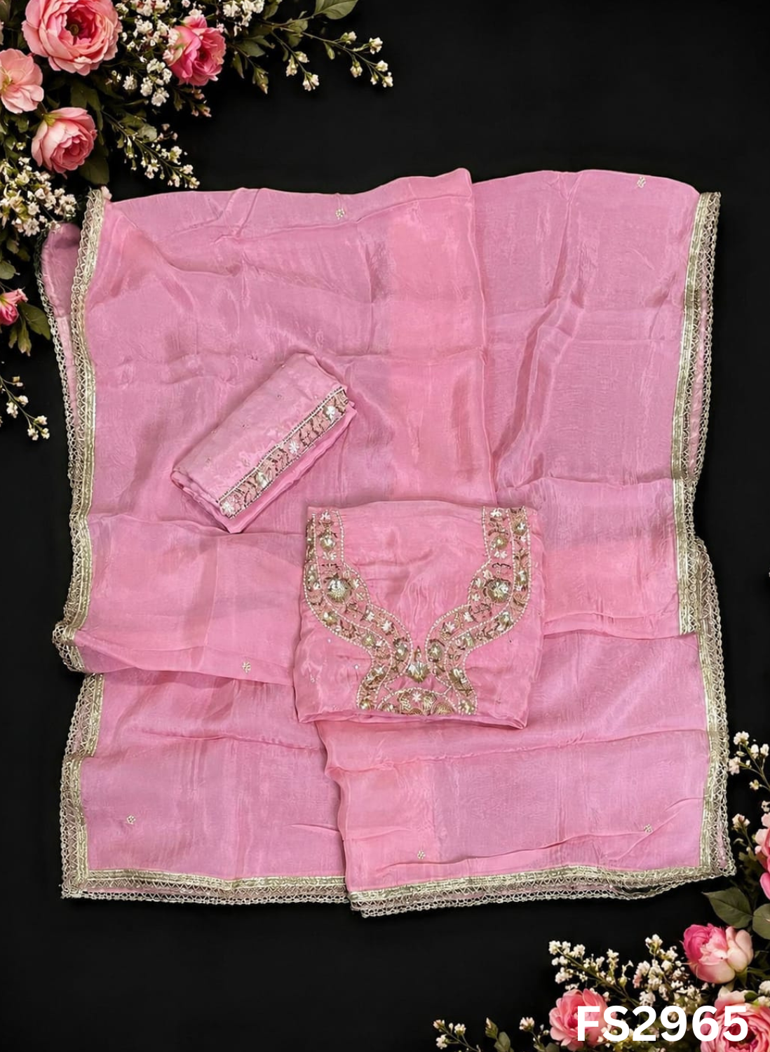 FS2965 | Silk Suit | Wedding | Party Wear | Ring Ceremony | Festival Suit | Allover suit