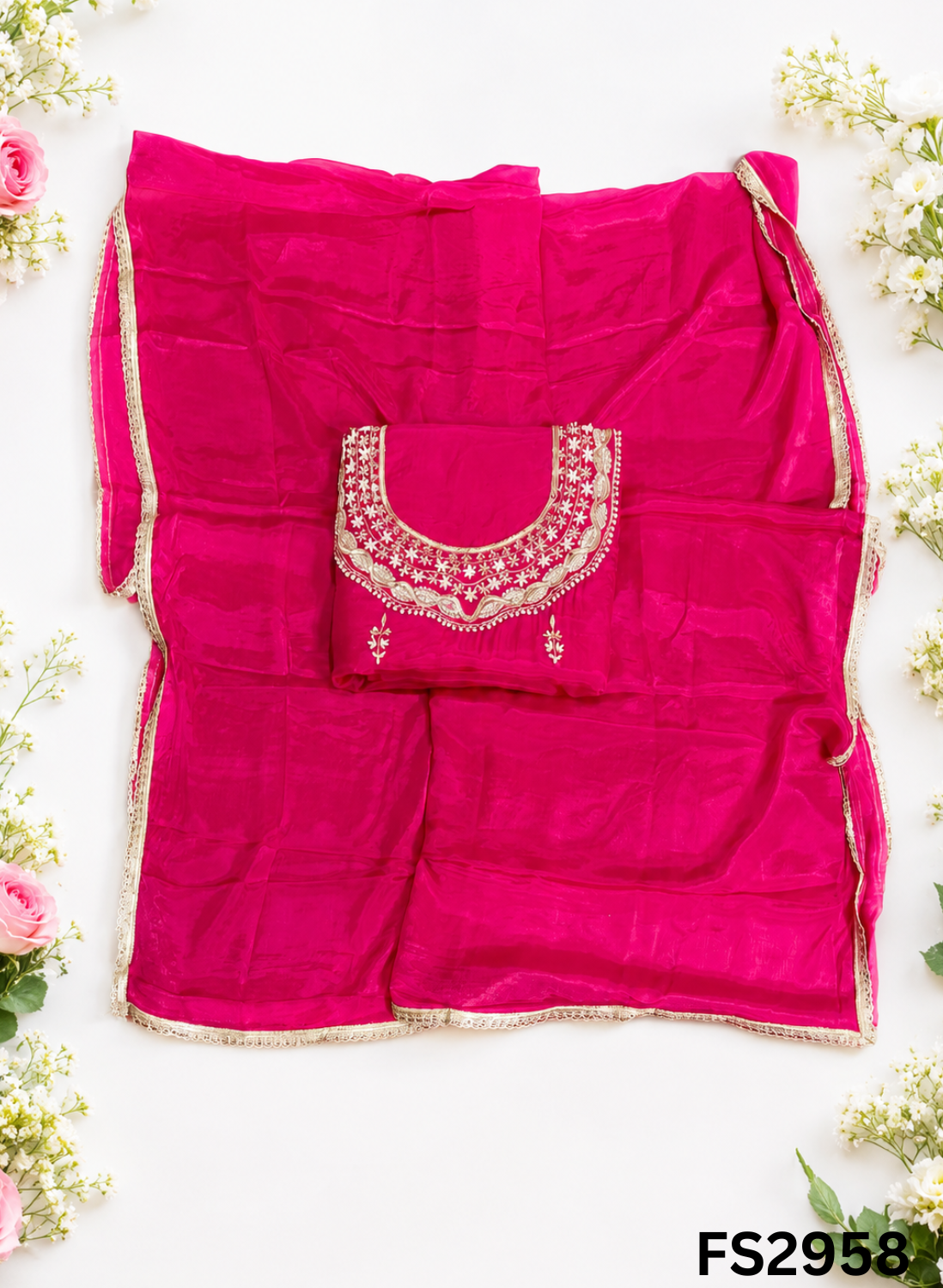 FS2958 | Silk Suit | Wedding | Party Wear | Ring Ceremony | Festival Suit | Allover suit