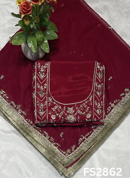 FS2862 | Silk Suit | Wedding | Party Wear | Ring Ceremony | Festival Suit | Allover suit