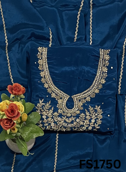 FS1750  | Silk Suit | Wedding | Party Wear | Ring Ceremony | Festival Suit | Allover suit