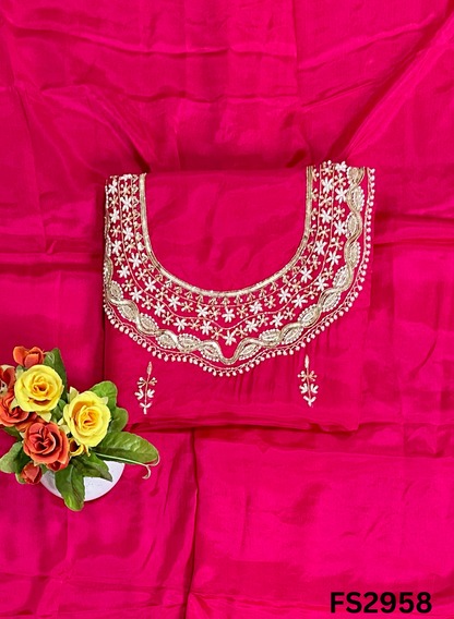 FS2958 | Silk Suit | Wedding | Party Wear | Ring Ceremony | Festival Suit | Allover suit