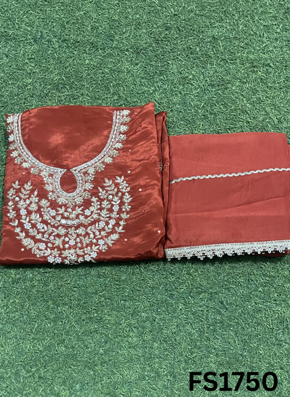 FS1750  | Silk Suit | Wedding | Party Wear | Ring Ceremony | Festival Suit | Allover suit