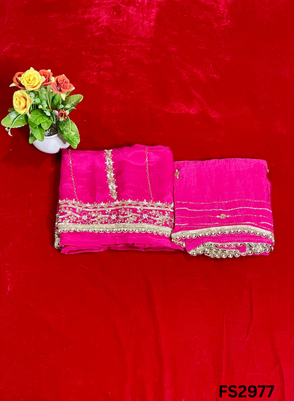 FS2977 | Silk Suit | Wedding | Party Wear | Ring Ceremony | Festival Suit | Allover suit