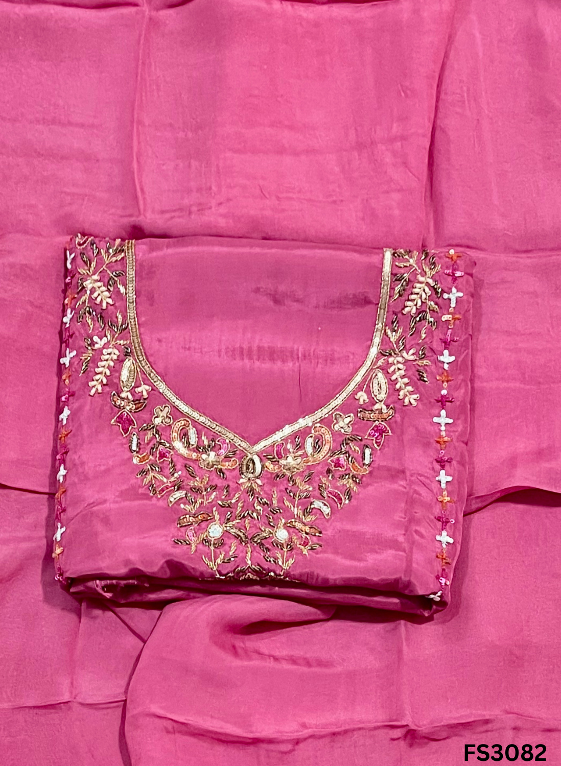 FS3082 | Silk Suit | Wedding | Party Wear | Ring Ceremony | Festival Suit | Contrast  suit