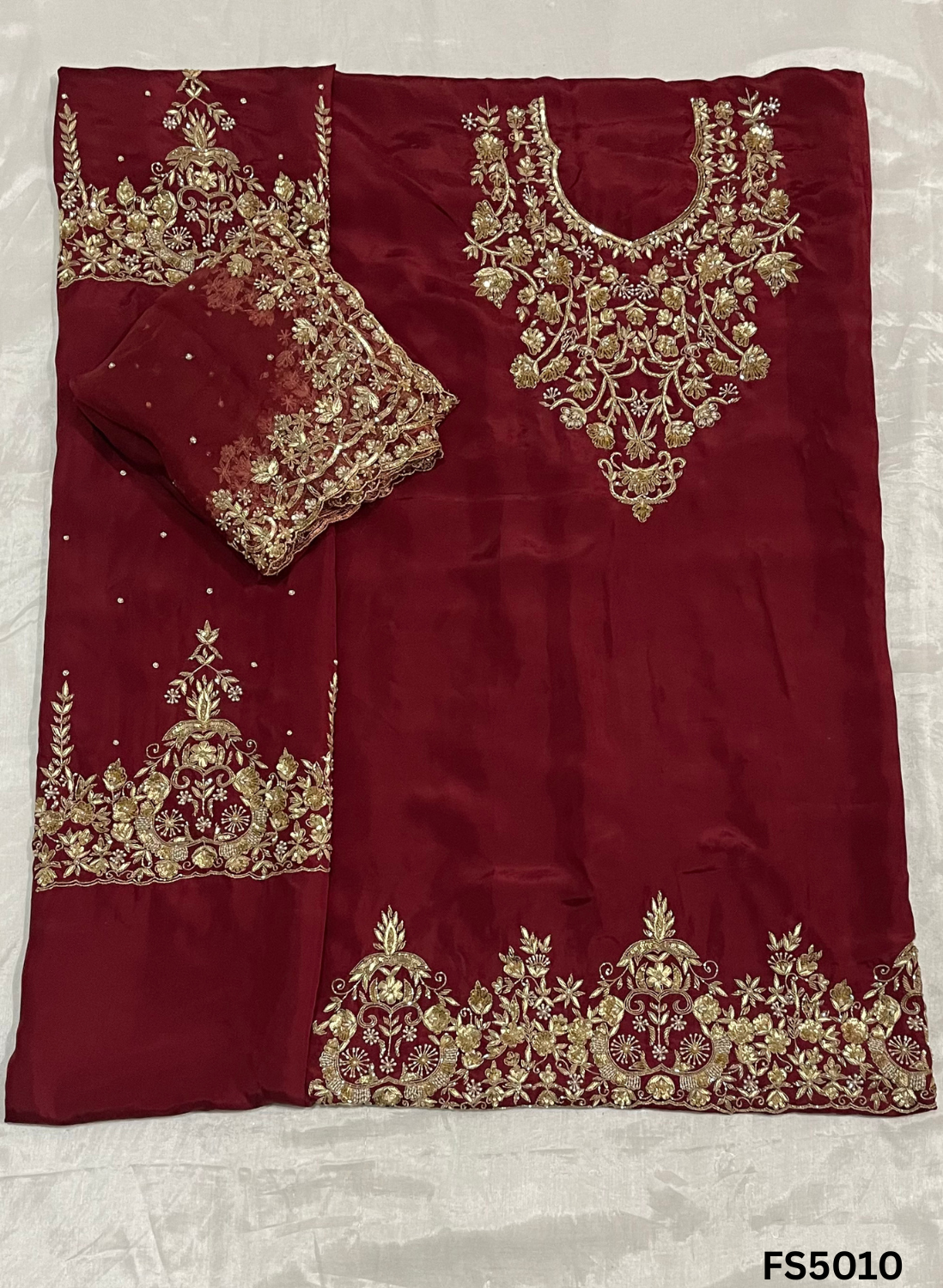 FS5010 | Silk Suit | Wedding | Party Wear | Ring Ceremony | Festival Suit |