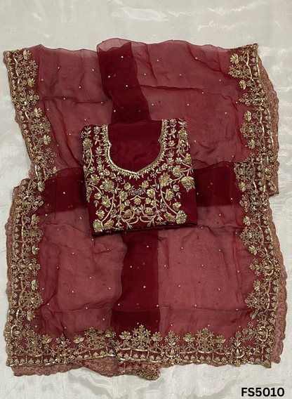FS5010 | Silk Suit | Wedding | Party Wear | Ring Ceremony | Festival Suit |