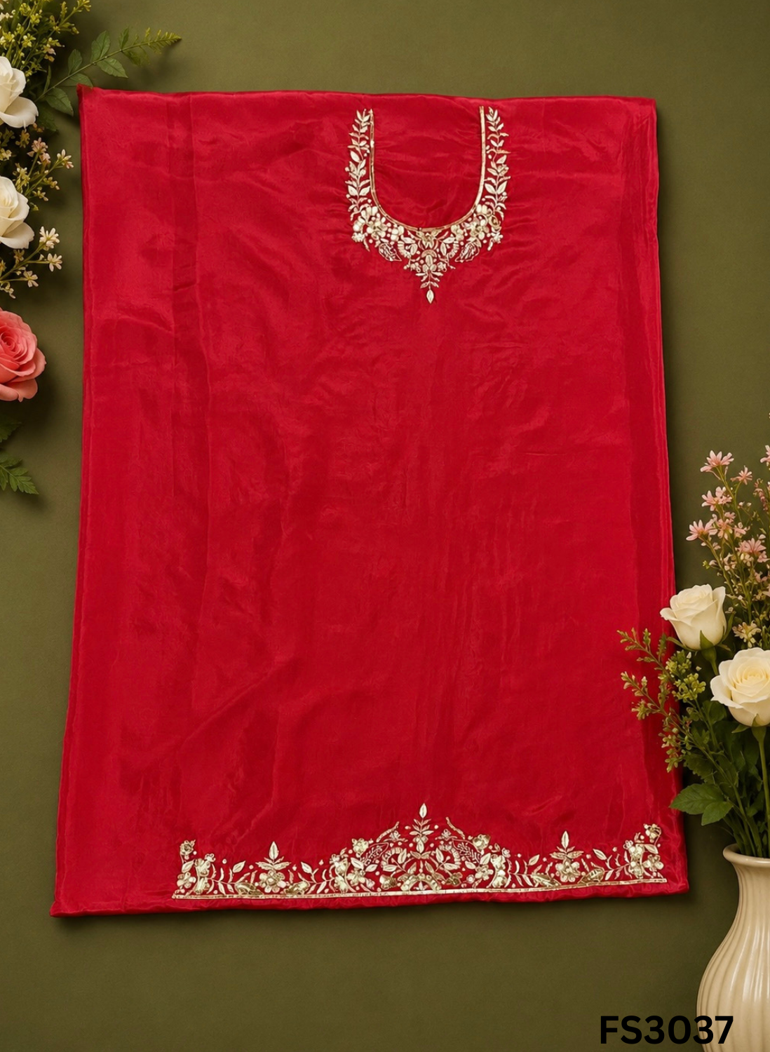 FS3037 | Silk Suit | Wedding | Party Wear | Ring Ceremony | Festival Suit |