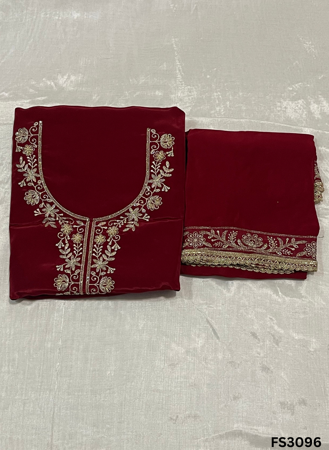 FS3096 | Silk Suit | Wedding | Party Wear | Ring Ceremony | Festival Suit |
