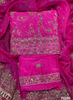 FS399 | Hot-Pink | Silk Suit | Bridal Suit | Party Wear | Wedding | Festival | Celebrity | Ring Ceremony