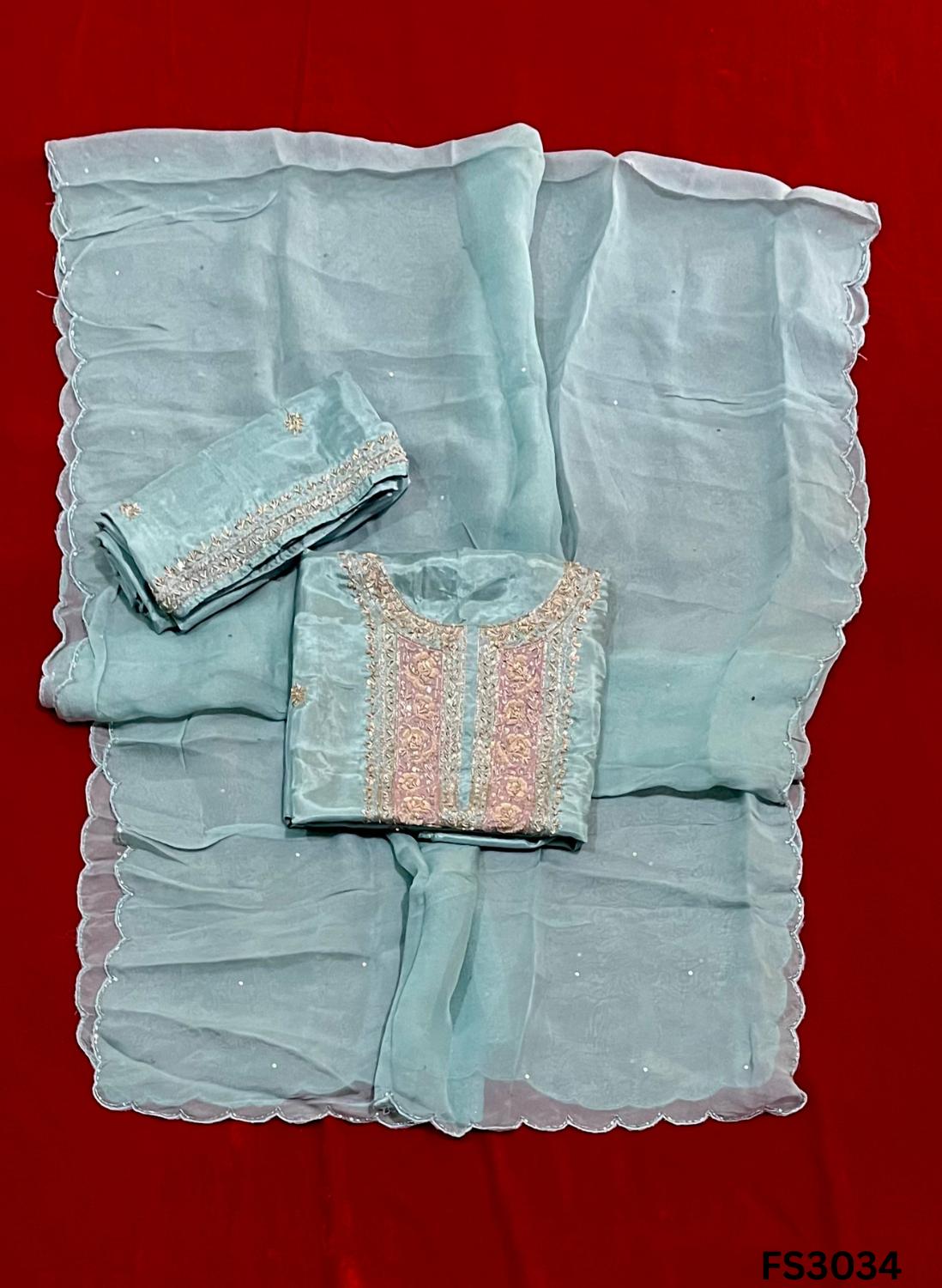 FS3034 | Silk | Wedding | Party Wear | Ring Ceremony | Festival Suit |