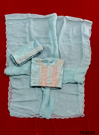 FS3034 | Silk | Wedding | Party Wear | Ring Ceremony | Festival Suit |
