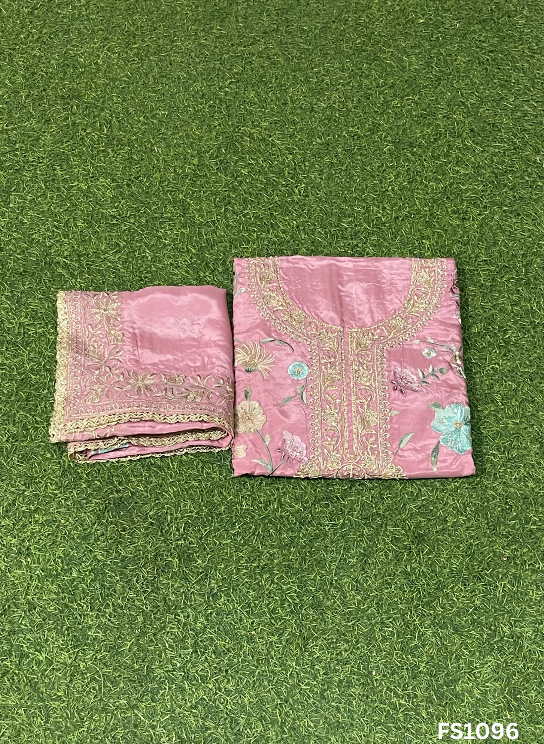 FS1096 | Tabi-Silk | Suit | Wedding | Party Wear | Ring Ceremony | Festival Suit | Allover suit |