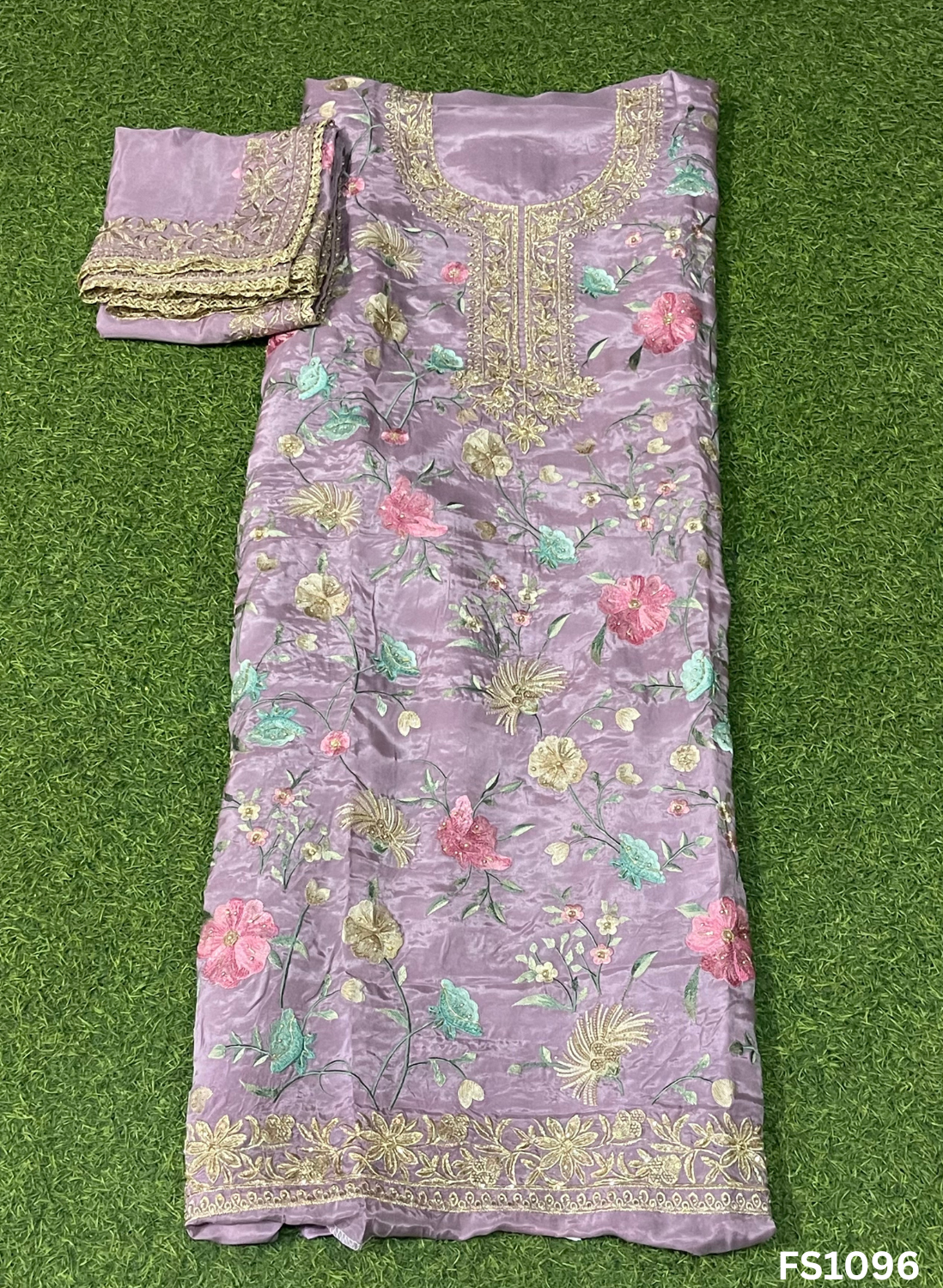 FS1096 | Tabi-Silk | Suit | Wedding | Party Wear | Ring Ceremony | Festival Suit | Allover suit |