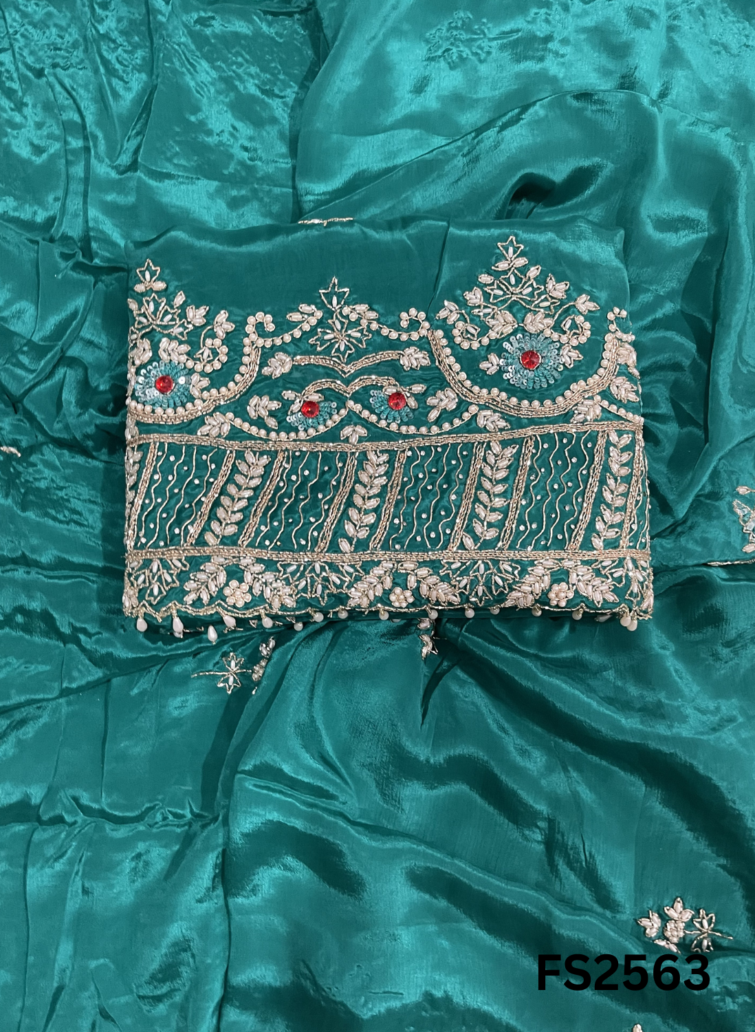 FS2563 | MEHROON  |Tebi-Silk | Suit | Wedding | Party Wear | Ring Ceremony | Festival Suit | Allover suit |