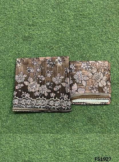 FS1927 | Pink | Tebi-Silk | Suit | Wedding | Party Wear | Ring Ceremony | Festival Suit | Allover suit |&nbsp;