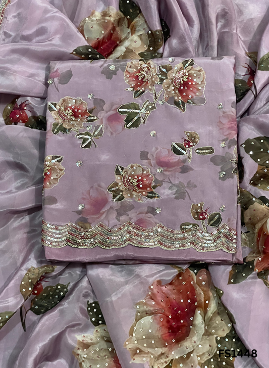 FS1446 | Tebi-Silk | Suit | Wedding | Party Wear | Ring Ceremony | Festival Suit | Allover suit