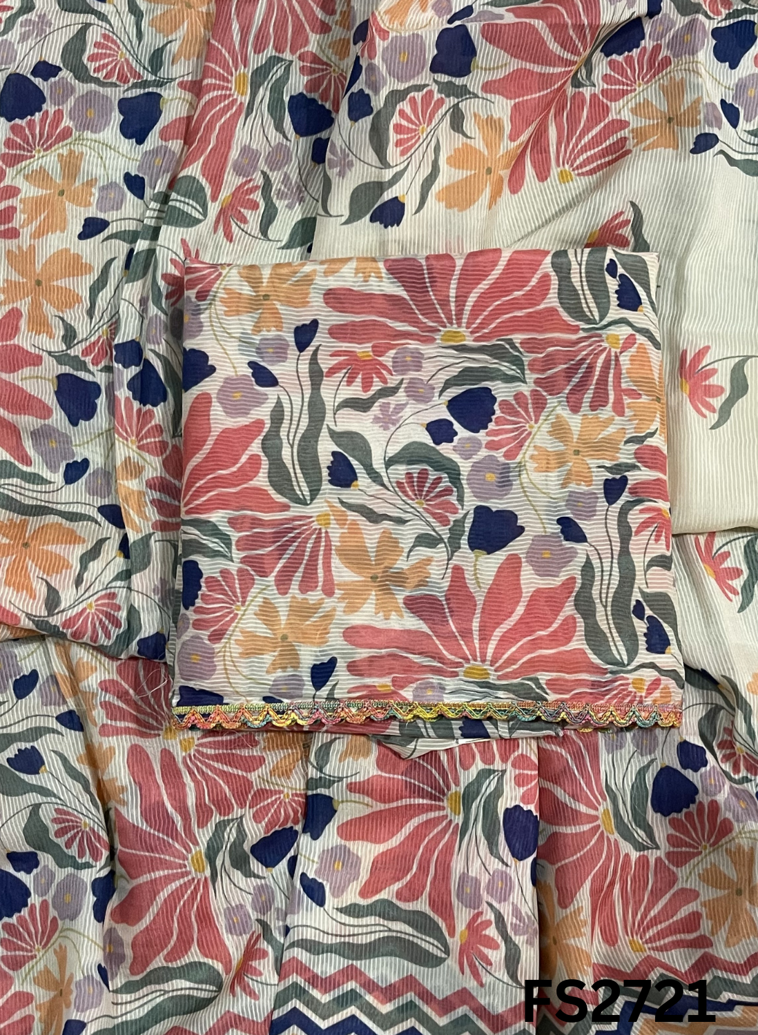 FS2721 | Tebi Muslin Cotton Suit | Casual wear | Summer Suits | Regular wear