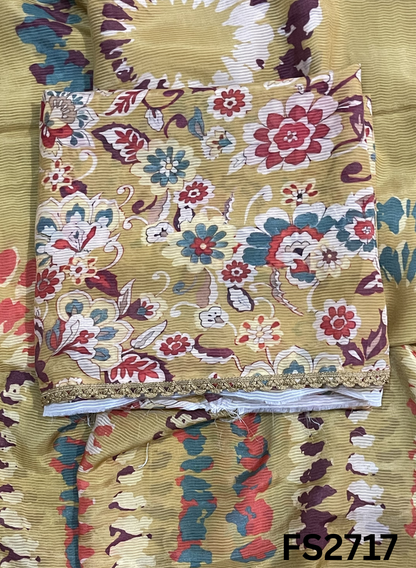 FS2717 | Tebi Muslin Cotton Suit | Casual wear | Summer Suits | Regular wear