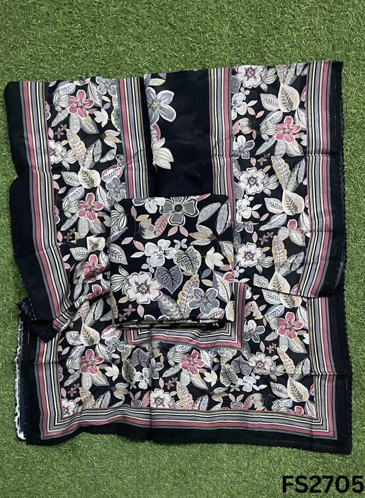FS2705 | Tebi Muslin Cotton Suit | Casual wear | Summer Suits | Regular wear