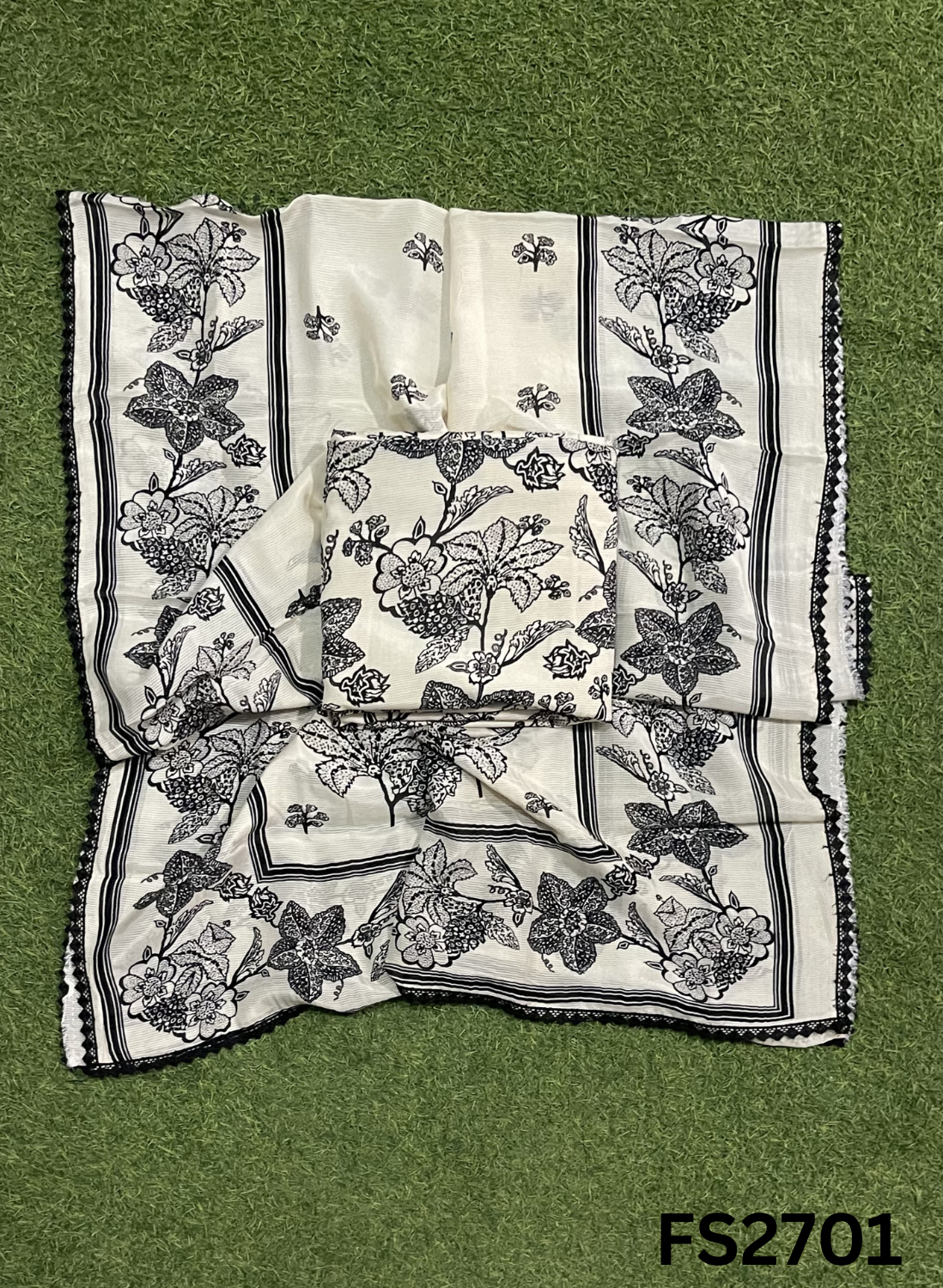 FS2701 | Tebi Muslin Cotton Suit | Casual wear | Summer Suits | Regular  wear