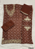 FS4133 | Twill Organza | Bandani Print Suit | Wedding | Party Wear | Ring Ceremony | Festival Suit |