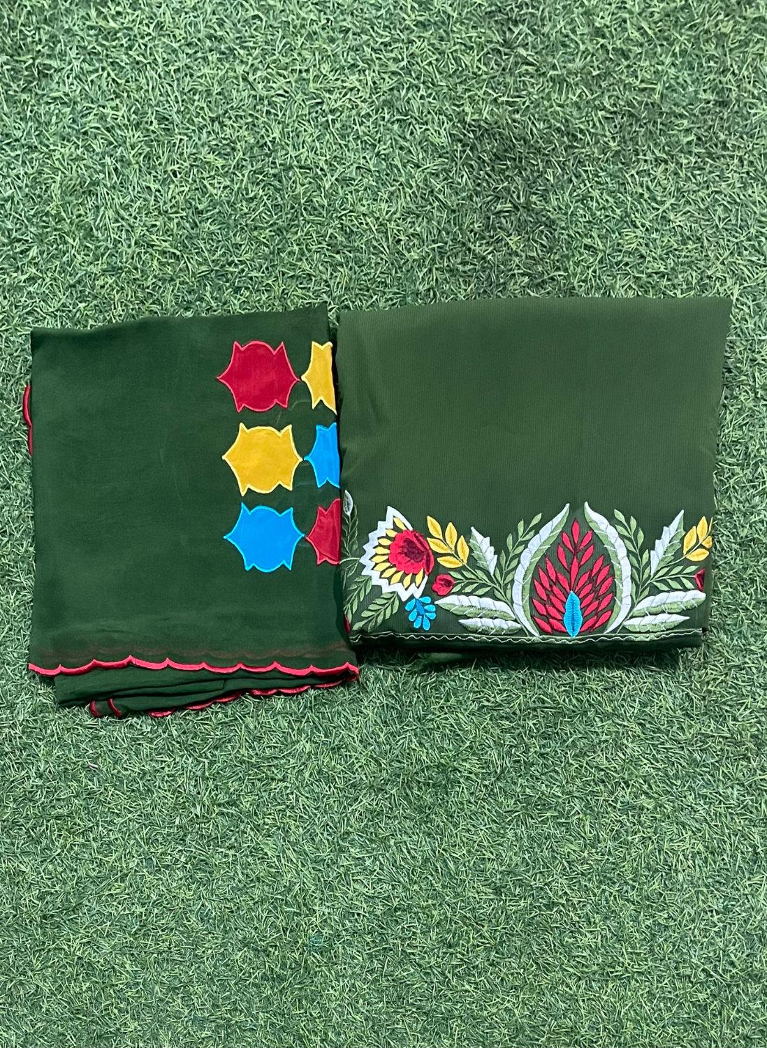 FS771 | Mehandi | Georgette Suit | Party Wear | Wedding | Jaggo | Ring Ceremony | Festival |