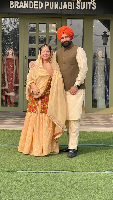 New branded punjabi suit clearance