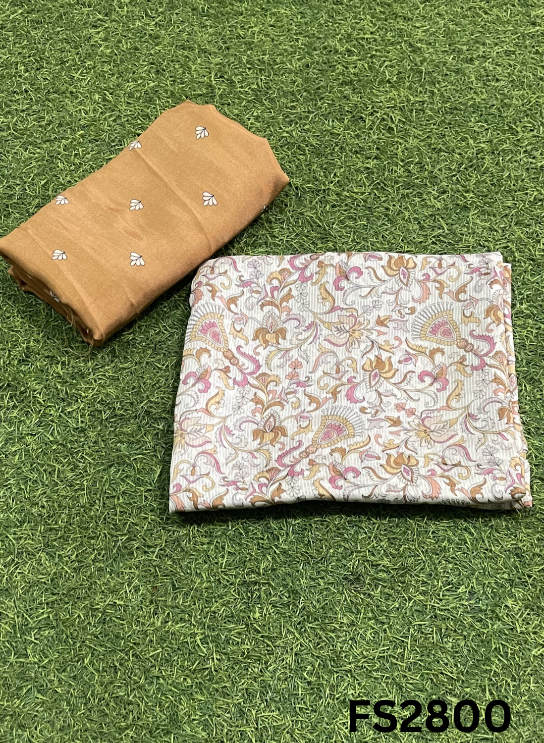 FS2800 |  Viscose Muslin Cotton Suit | Casual wear  | Summer Suits | Regular  wear |