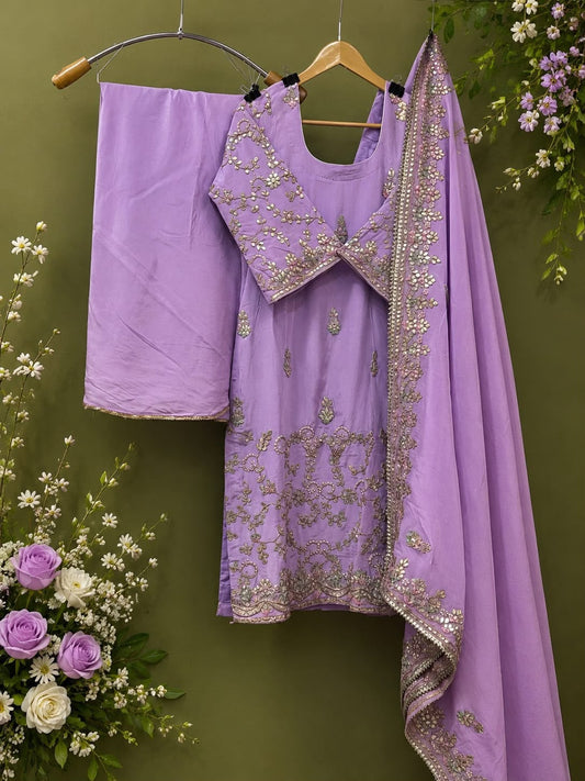 FS149 | Navneet | Rust | Cepe | Crepe Suit | Wedding | Party Wear | Ring Ceremony | Festival Suit | Allover suit| F9BAAAA