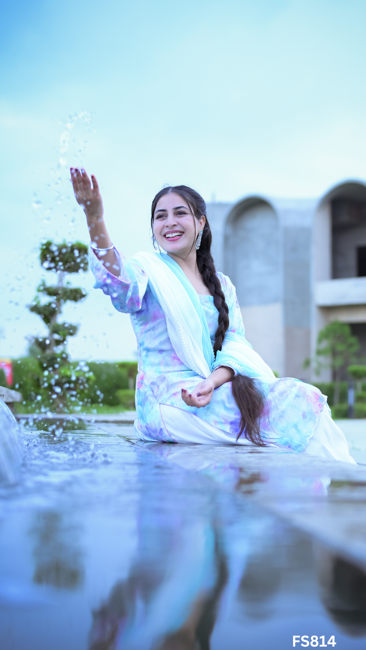 FS814 | Malchanderi Printed   | Cotton Suit | Party Wear | Wedding | Jaggo | Ring Ceremony | Festival| Regular wear&nbsp;