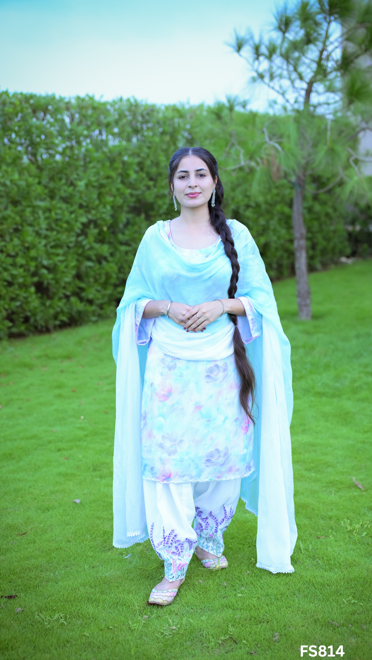 FS814 | Malchanderi Printed   | Cotton Suit | Party Wear | Wedding | Jaggo | Ring Ceremony | Festival| Regular wear&nbsp;