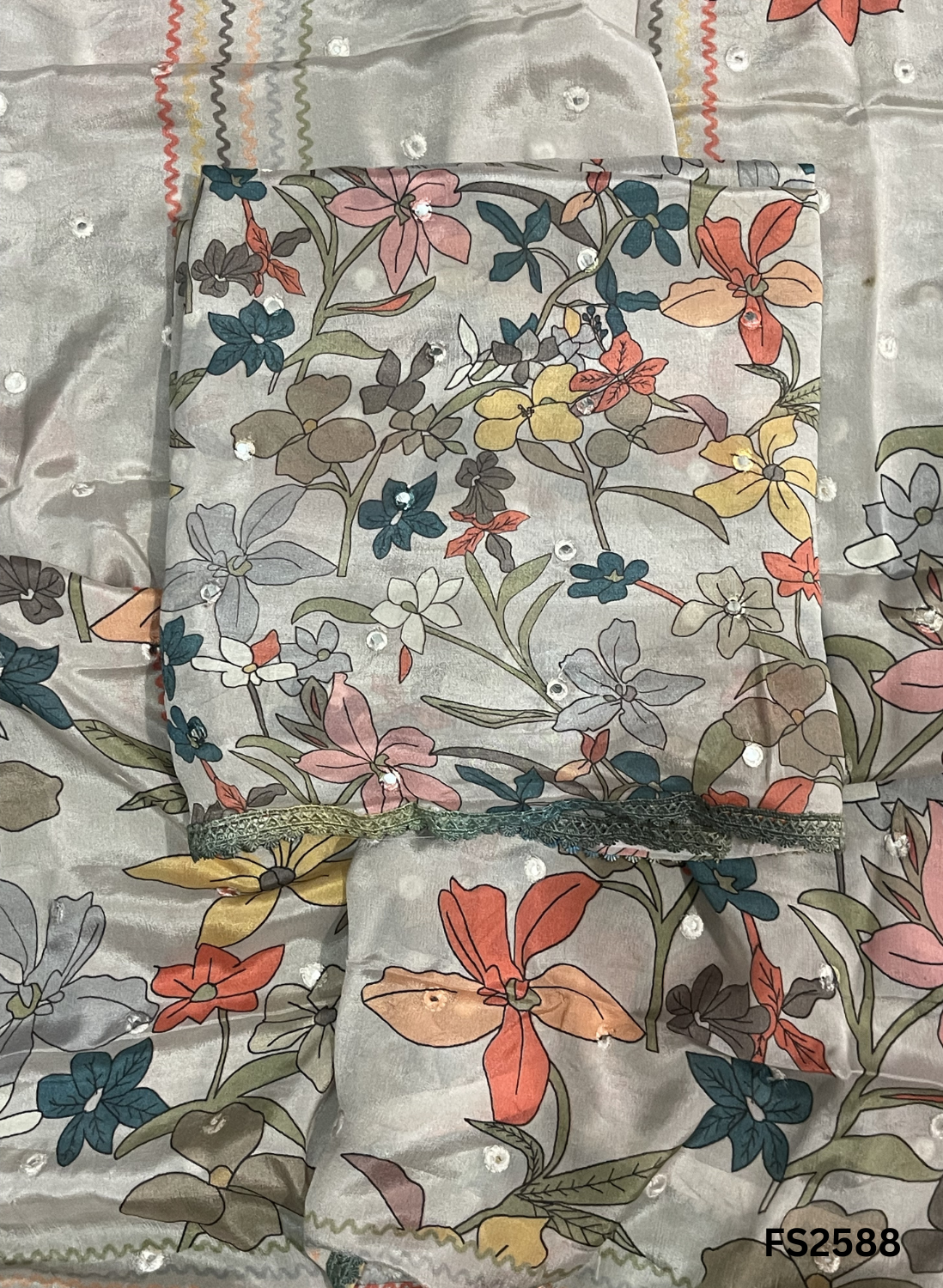 FS2588 | Grey | Channon Suit | Casual wear | Summer Suits | Regular wear