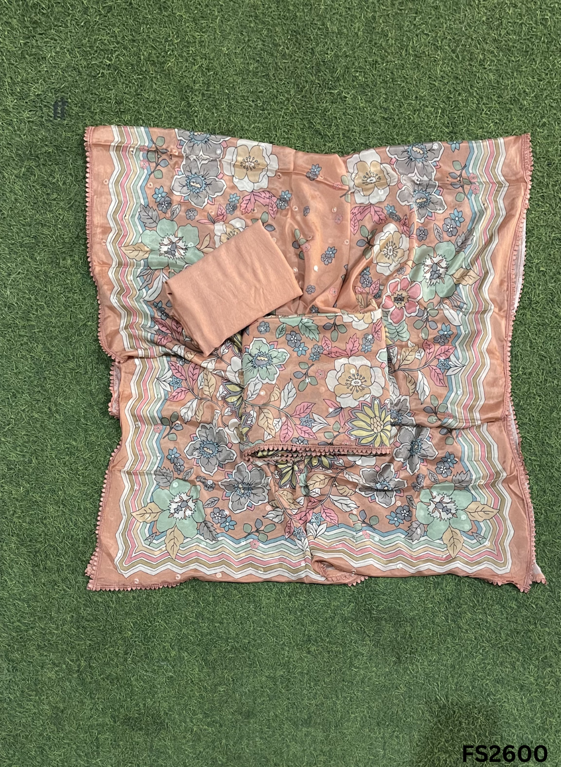 FS2600 | Light Peach  | Channon Suit | Casual wear | Summer Suits | Regular wear