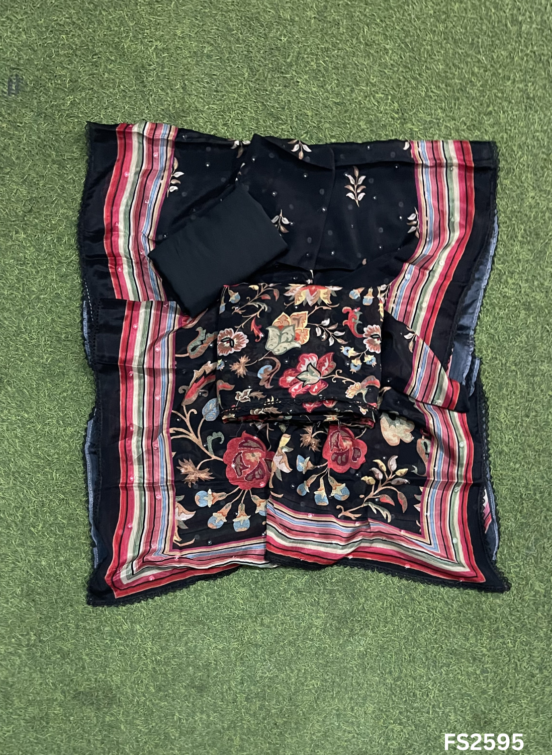 FS2595 | Black | Channon Suit | Casual wear | Summer Suits | Regular wear