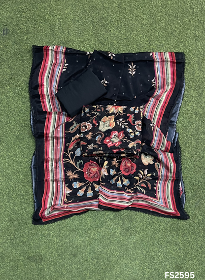FS2595 | Black | Channon Suit | Casual wear | Summer Suits | Regular wear