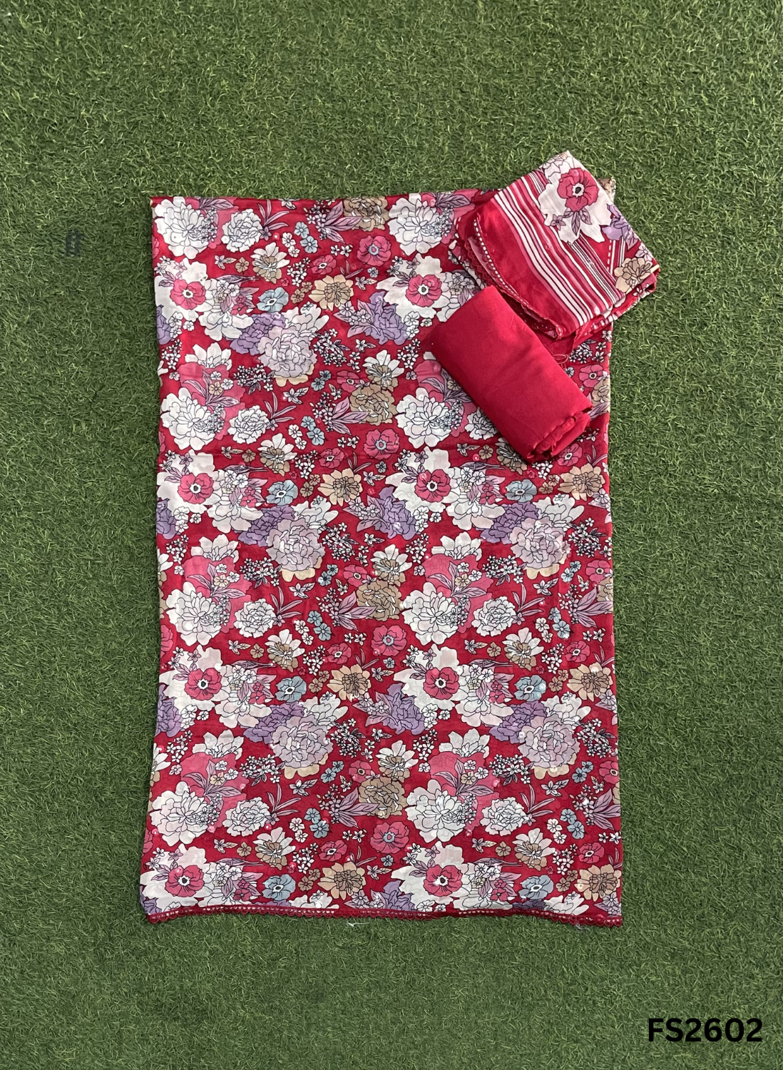FS2602 | Cherry-Red | Channon Suit | Casual wear | Summer Suits | Regular wear