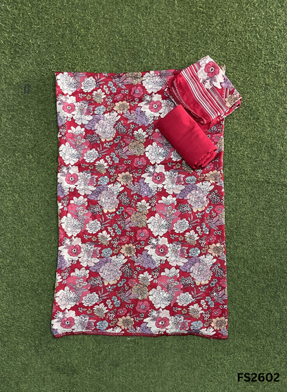FS2602 | Cherry-Red | Channon Suit | Casual wear | Summer Suits | Regular wear