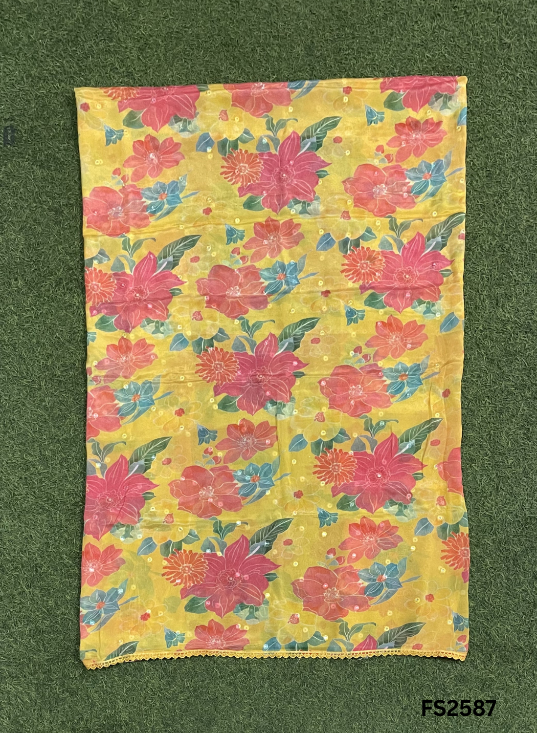 FS2587 | Yellow | Channon | suit  | Casual wear | Summer Suits | Regular wear