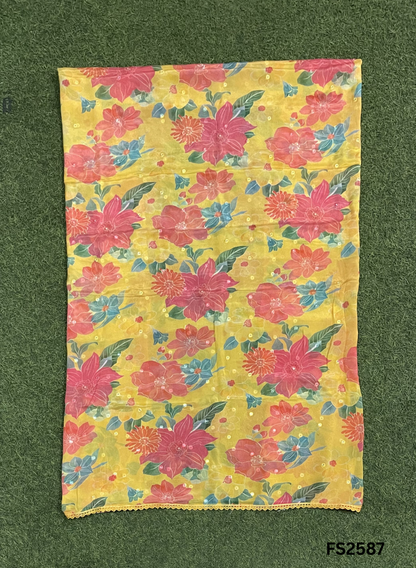 FS2587 | Yellow | Channon | suit  | Casual wear | Summer Suits | Regular wear