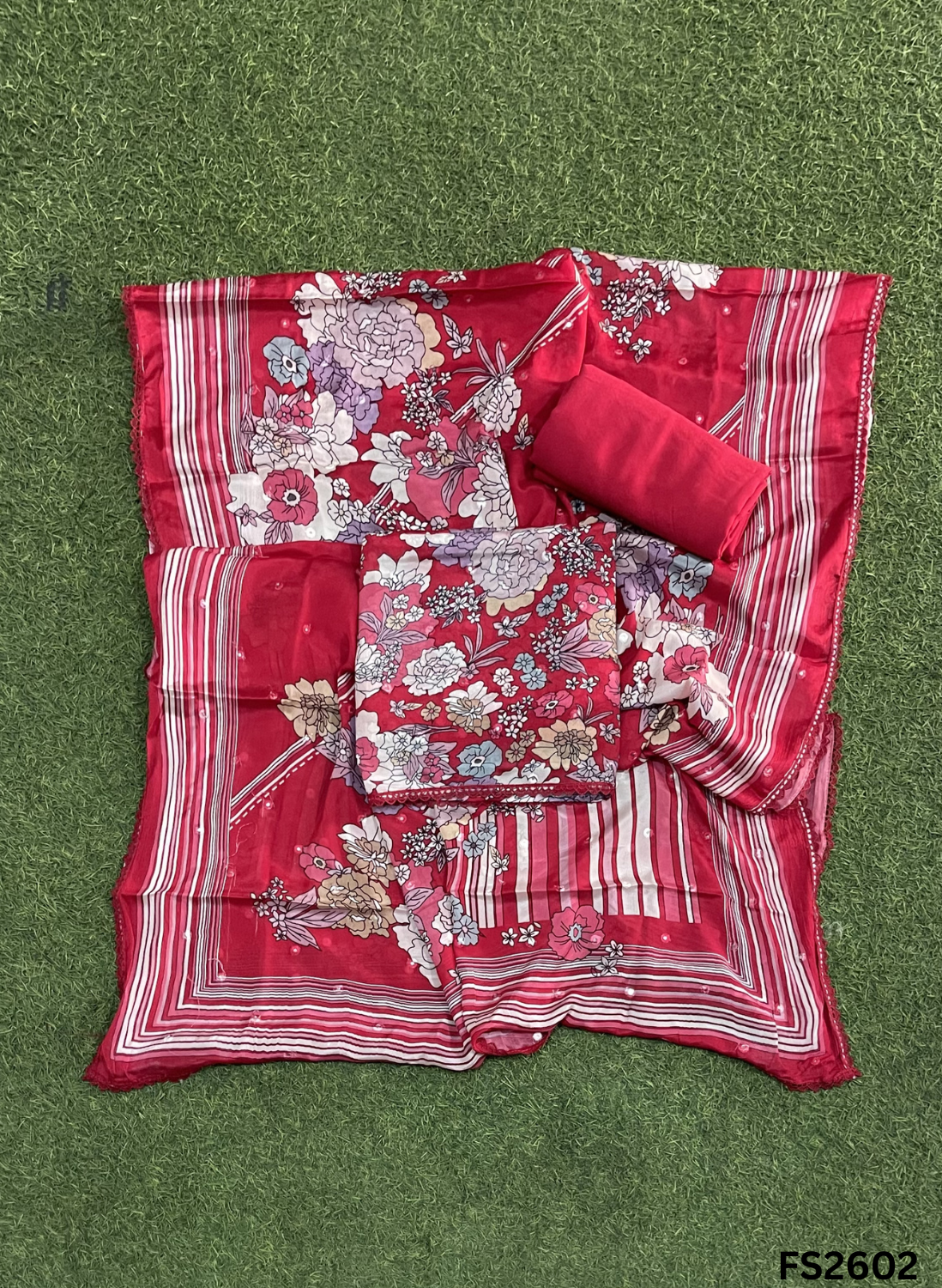 FS2602 | Cherry-Red | Channon Suit | Casual wear | Summer Suits | Regular wear