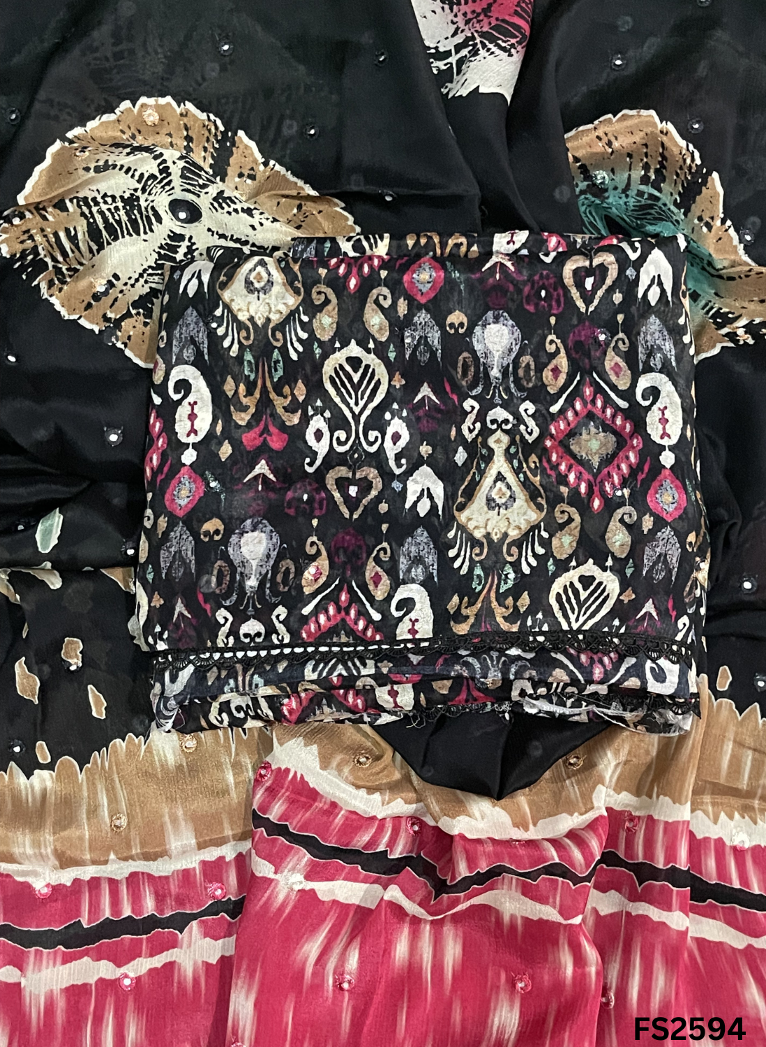 FS2594 | Black | Channon Suit | Casual wear | Summer Suits | Regular wear