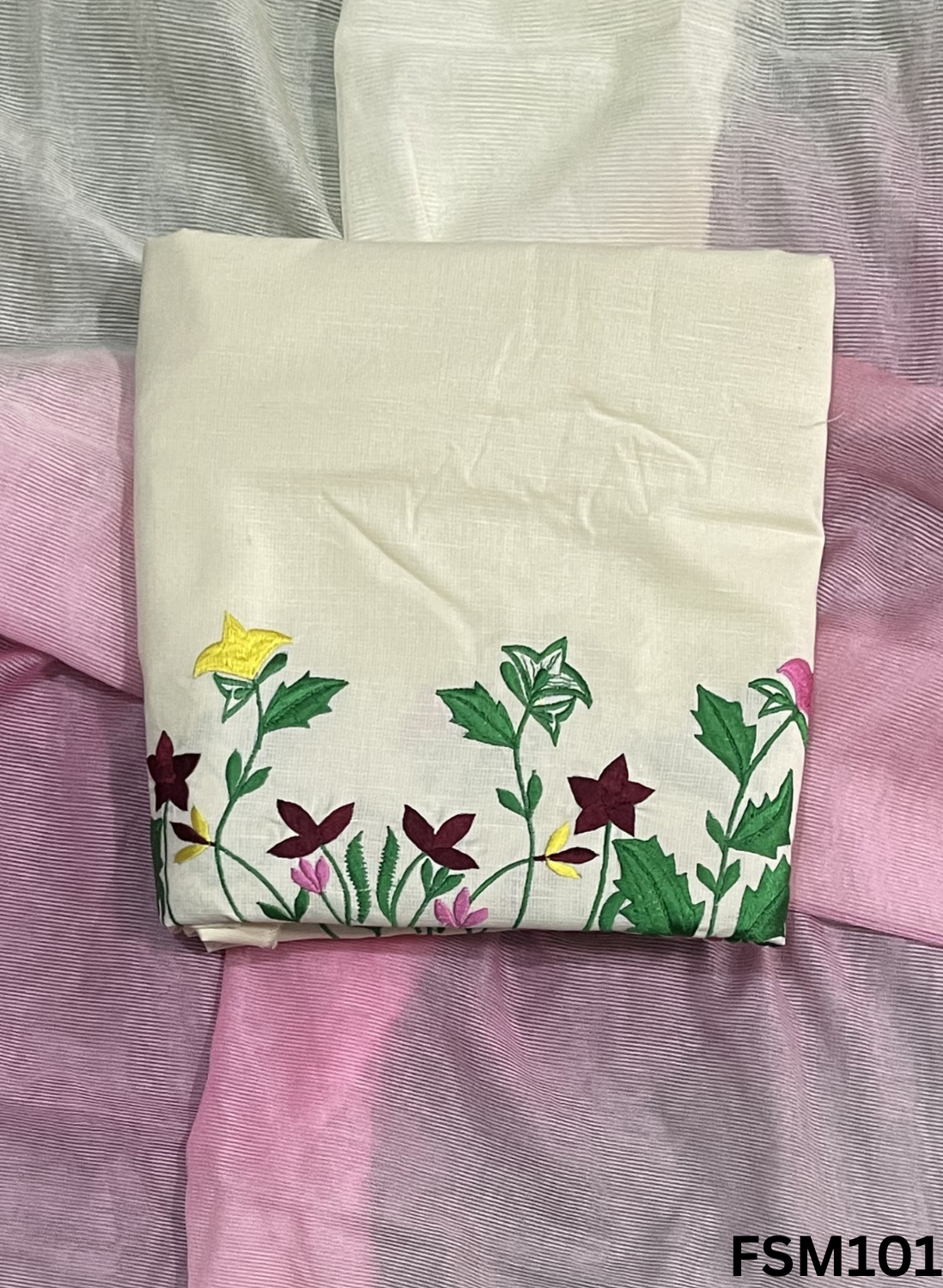 FSM101 | CREAM | Cotton Suit | Casual wear | Summer Suits | Regular  wear