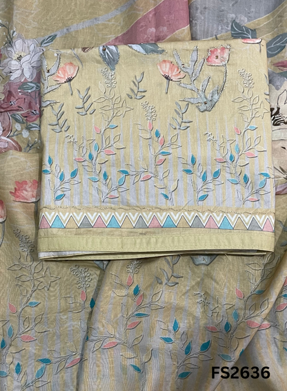 FS2636 | PISTA | Cotton Suit | Casual wear | Summer Suits | Regular  wear