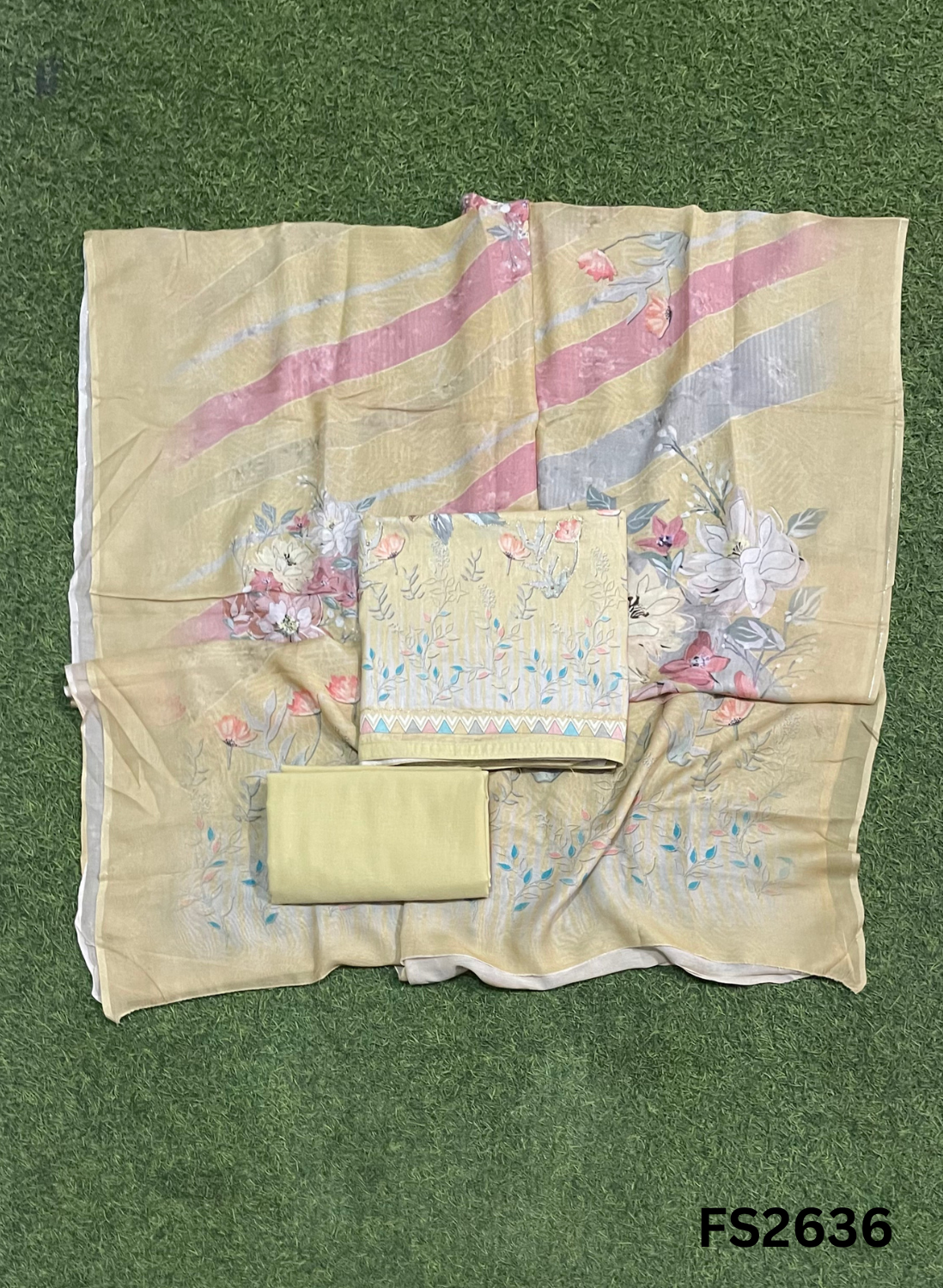 FS2636 | PISTA | Cotton Suit | Casual wear | Summer Suits | Regular  wear