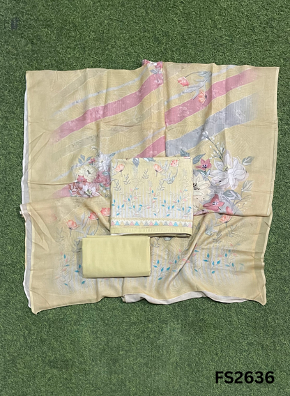 FS2636 | PISTA | Cotton Suit | Casual wear | Summer Suits | Regular  wear